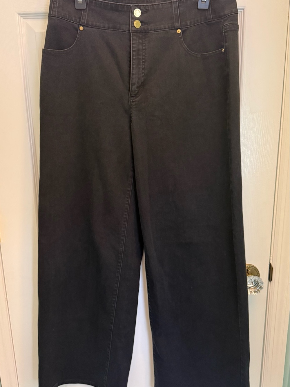 INC International Concepts Wide-Leg Pants in Black